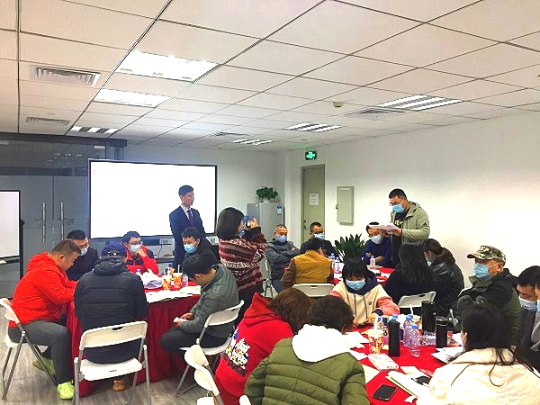 直線管理咨詢為百樂寶進行為期四天的營銷專項輔導