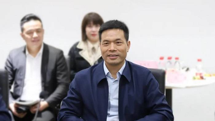 九江市市長謝來發一行考察指導寶通公司，鼓勵加大鑫寶通BWFRP管道研發工作