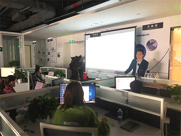 直線管理咨詢為安華光電做第二期員工技能提升輔導